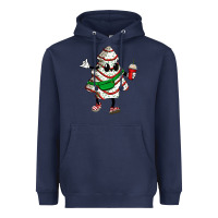 Navy little debbie christmas tree cakes Heavyweight Hoodie - Zillion Design Studio