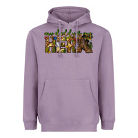Lavender my daddy is my hero army western Heavyweight Hoodie - texasbilliewilder