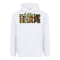 White my daddy is my hero army western Heavyweight Hoodie - texasbilliewilder