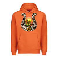 Carrot horseshoe sunset Premium Hoodie - JahusDesignShop