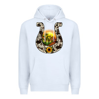 White horseshoe sunset Premium Hoodie - JahusDesignShop