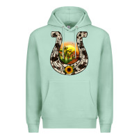 Seafoam horseshoe sunset Premium Hoodie - JahusDesignShop