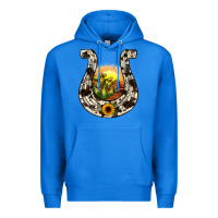 True Royal horseshoe sunset Premium Hoodie - JahusDesignShop