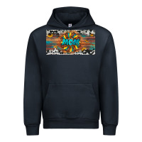 Navy leopard sunflower mom license plate Urban Hoodie - Artiststas