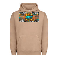Pigment Burro leopard sunflower mom license plate Urban Hoodie - Artiststas