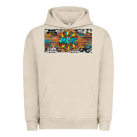 Pigment French Oak leopard sunflower mom license plate Urban Hoodie - Artiststas