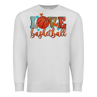 Dove Grey love basketball Premium Sweatshirt - Zillion Design Studio