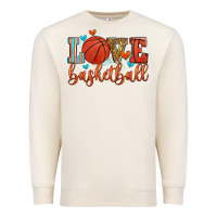 Sandshell love basketball Premium Sweatshirt - Zillion Design Studio