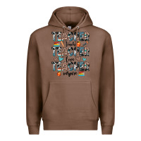 Chestnut teacher teach love inspire Premium Hoodie - JahusDesignShop