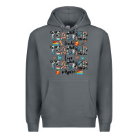 Rock teacher teach love inspire Premium Hoodie - JahusDesignShop