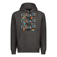 Smoke teacher teach love inspire Premium Hoodie - JahusDesignShop
