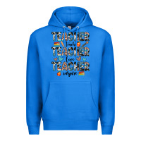 True Royal teacher teach love inspire Premium Hoodie - JahusDesignShop