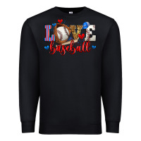 Black love baseball Premium Sweatshirt - Zillion Design Studio
