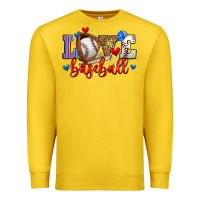 Lemon love baseball Premium Sweatshirt - Zillion Design Studio