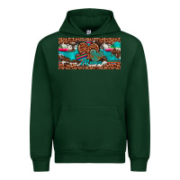 Forest Green hearts mama license plate Urban Hoodie - Artiststas