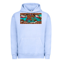 Pigment Grape Ice hearts mama license plate Urban Hoodie - Artiststas