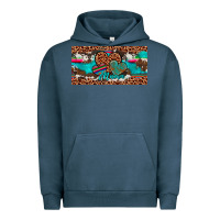Pigment Midnight Navy hearts mama license plate Urban Hoodie - Artiststas