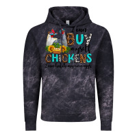 Cloud Black i can buy myself chickens i can hatch my own eggs Vintage Hoodie - AdoDesignShop