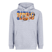Heather Grey my daddy is my hero dispatcher Heavyweight Hoodie - texasbilliewilder