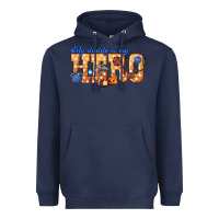 Navy my daddy is my hero dispatcher Heavyweight Hoodie - texasbilliewilder