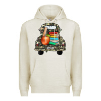 Oatmeal Heather farm truck,back to school Premium Hoodie - JahusDesignShop