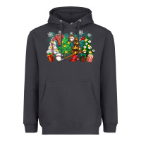 Smoke christmas trees with baseball Heavyweight Hoodie - Zillion Design Studio