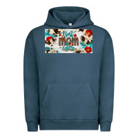 Pigment Midnight Navy best mom ever license plate Urban Hoodie - Artiststas