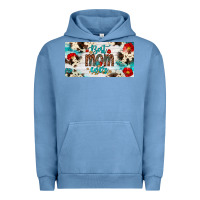 Pigment Pebble Blue best mom ever license plate Urban Hoodie - Artiststas