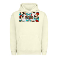 Pigment Pistachio best mom ever license plate Urban Hoodie - Artiststas