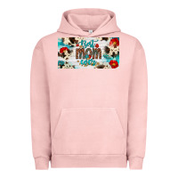 Pigment Salmon best mom ever license plate Urban Hoodie - Artiststas