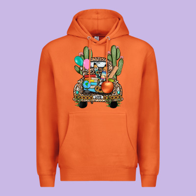 Farm Truck,back To School Premium Hoodie Designed By Jahusdesignshop