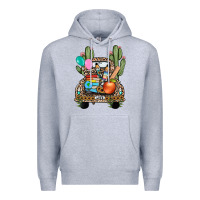 Heather Grey farm truck,back to school Premium Hoodie - JahusDesignShop