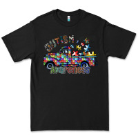 Black autism avareness Premium Tee - SublimationCraftShop