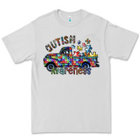 Dove Grey autism avareness Premium Tee - SublimationCraftShop