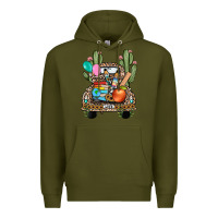 Army Green farm truck,back to school Premium Hoodie - JahusDesignShop