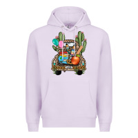Lilac farm truck,back to school Premium Hoodie - JahusDesignShop