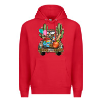 Red farm truck,back to school Premium Hoodie - JahusDesignShop