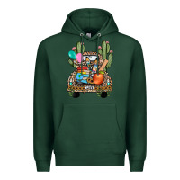 Sports Green farm truck,back to school Premium Hoodie - JahusDesignShop