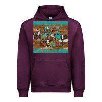 Mauve Wine mama mama mama Urban Hoodie - Artiststas