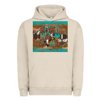 Pigment French Oak mama mama mama Urban Hoodie - Artiststas