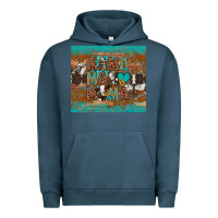Pigment Midnight Navy mama mama mama Urban Hoodie - Artiststas