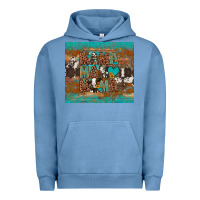Pigment Pebble Blue mama mama mama Urban Hoodie - Artiststas