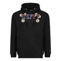 Black happy easter daisys Heavyweight Hoodie - RanaPortraitStore