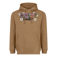 Toasted Coconut happy easter daisys Heavyweight Hoodie - RanaPortraitStore