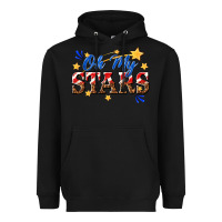 Black oh my stars Heavyweight Hoodie - texasbilliewilder