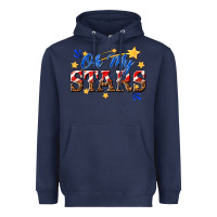 Navy oh my stars Heavyweight Hoodie - texasbilliewilder