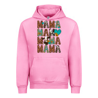Fuchsia Pink mama mama mama mama Urban Hoodie - Artiststas