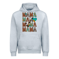 Heather Grey mama mama mama mama Urban Hoodie - Artiststas