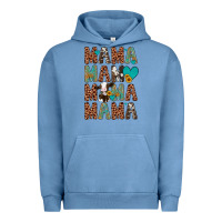 Pigment Pebble Blue mama mama mama mama Urban Hoodie - Artiststas