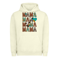 Pigment Pistachio mama mama mama mama Urban Hoodie - Artiststas